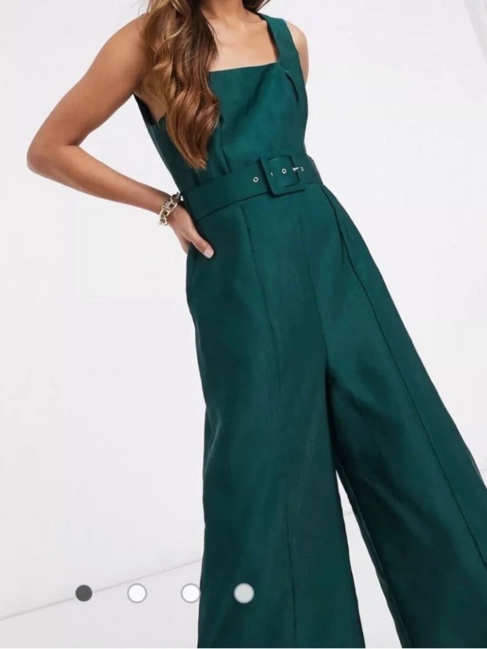 NTW ASOS Emerald Jumpsuit, size 4